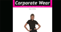 Desktop Screenshot of corporatewear.ie